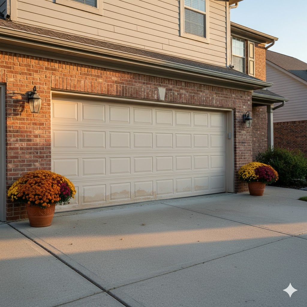 garage door before